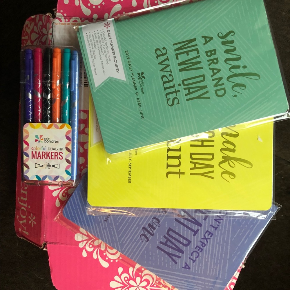 Erin condren petite quarterly planners